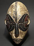 乙女の精霊の仮面・イボ<アフリカの仮面