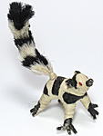 ラフィアアニマル(ワオキツネザル)・マダガスカル<アフリカの雑貨