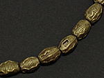 真鍮ビーズ・ガーナ<アフリカのビーズアクセサリー