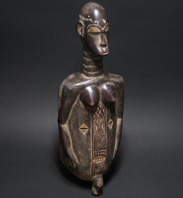 公式半額 アフリカ グル族 ザオウリマスク 手彫り壁掛け zao1 彫刻