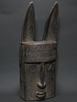 ドゴンのウサギのマスク・マリ＜アフリカの仮面(木彫り)