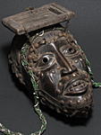 バコンゴのマスク・コンゴ民主共和国＜アフリカの仮面(木彫り)