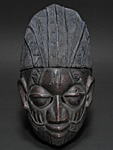 ヨルバのマスク・ベナンorナイジェリア<アフリカの仮面(木彫り)