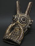 グルンシのイボイノシシのマスク・ブルキナファソ＜アフリカの仮面(木彫り)