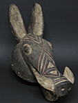 ボボのイボイノシシのマスク・ブルキナファソ＜アフリカの仮面(木彫り)