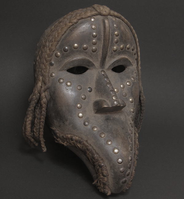ダンのくちばしのマスク・コートジボワール＜アフリカの仮面(木彫り)