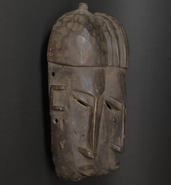 ドゴンの二つの顔のマスク・マリ＜アフリカの仮面(木彫り)