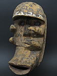 ゲレのマスク・コートジボワール＜アフリカの仮面(木彫り)