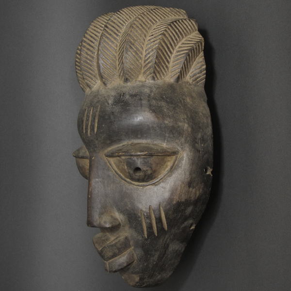 ヨルバのマスク・ベナンorナイジェリア＜アフリカの仮面(木彫り)