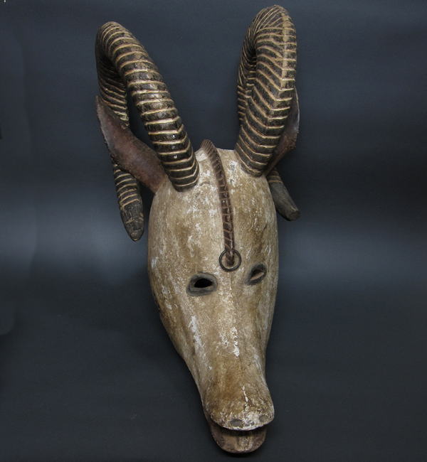 ボボのコバのマスク(大)・ブルキナファソ＜アフリカの仮面(木彫り)