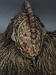 モシの卵型のマスク・ブルキナファソ＜アフリカの仮面(木彫り)