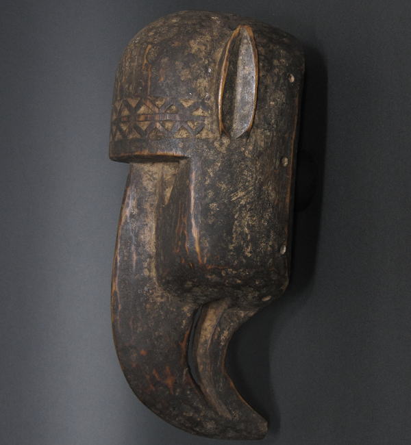 ドゴンのくちばしのマスク・マリ<アフリカの仮面(木彫り)