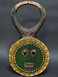 バウレのゴリ(プレプレ)のマスク・コートジボワール＜アフリカの仮面(木彫り)：アフリカ雑貨アザライ
