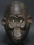 ファン(ブル)のゴリラのマスク・ガボンorカメルーン<アフリカの仮面(木彫り)