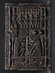 ドゴン木彫りの扉(中)・マリ<アフリカの木彫家具