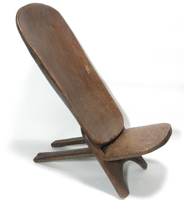 木彫調の椅子 - 椅子