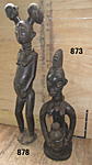 女性坐像・ヨルバ<アフリカの木彫り像