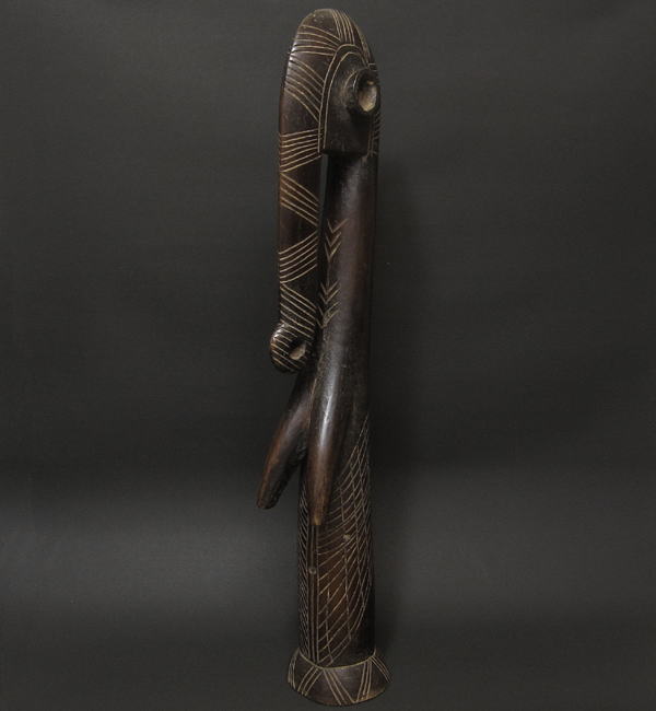 モシのビイガ人形(大)・ブルキナファソ＜アフリカの木彫り像