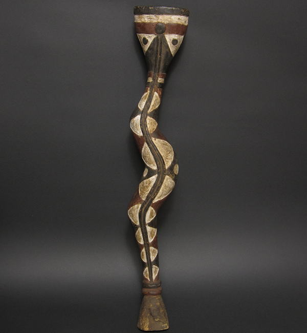 バガの蛇の像・ギニア<アフリカの木彫り像