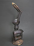 チワラ(変種・小)・バンバラ<アフリカの木彫り像