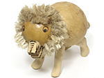 ひょうたん首振り人形（ライオン）・ブルキナファソ<アフリカのひょうたん雑貨