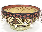 ボボのワムデ（焼刻・中）・ブルキナファソ<アフリカのひょうたん楽器