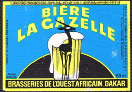セネガルのオリジナルビール「ガゼル」