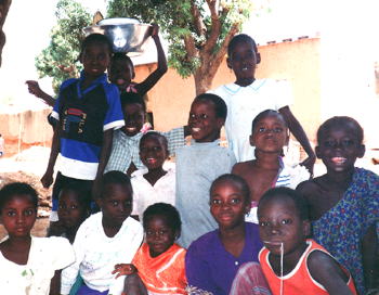 マリ共和国セグー：街の子供たち