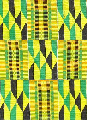 ケンテ布・エウェ/アフリカの織り布