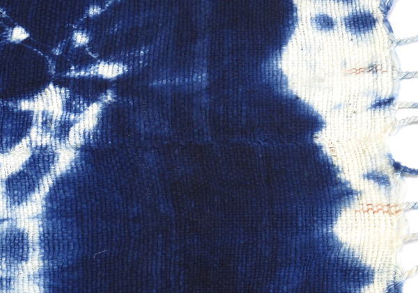 藍染めストール/マフラー・ブルキナファソ<アフリカの布