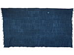 藍染め古布(大)・ブルキナファソ<アフリカの布：アフリカ雑貨アザライ
