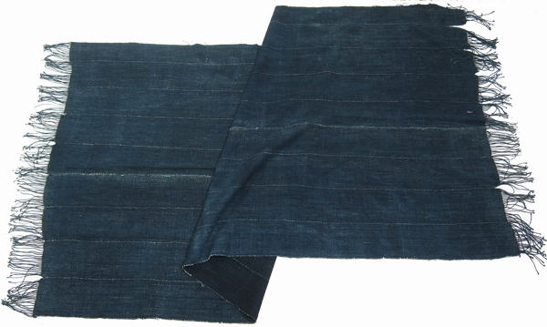 藍染め古布(大)・ブルキナファソ<アフリカの布