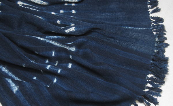 藍染め古布(中)・ブルキナファソ<アフリカの布