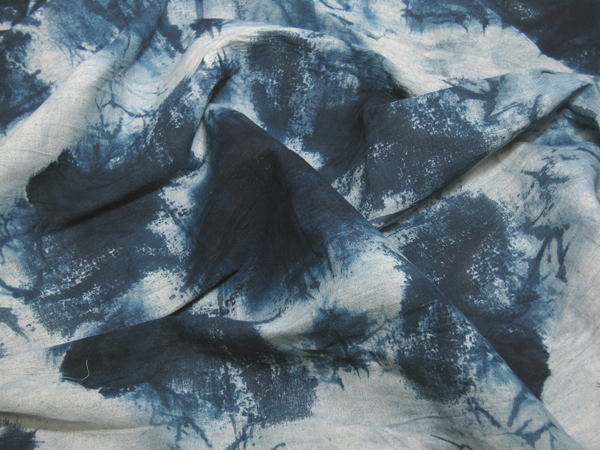 藍染め布(大)・マリ<アフリカの布