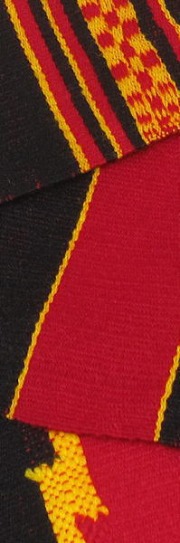 ドルゼorワライタの手織りストール/マフラー・エチオピア<アフリカの布