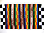 フルベ緯縞織り布・マリ＜アフリカの織り布