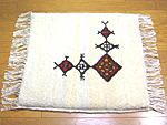 パイルじゅうたん（羊毛・小）・マリ＜アフリカの毛織物