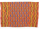 ケンテ布(大)・エウェ＜アフリカの織り布