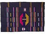 手織り文様布二枚組・ブルキナファソ<アフリカの織り布
